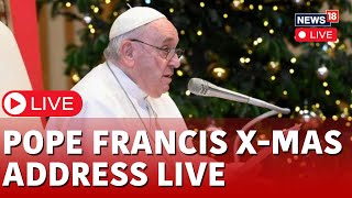 Pope Francis Live Mass Today  Pope Francis Delivers Appeal For Peace On Christmas Eve  N18L [upl. by Akerley128]