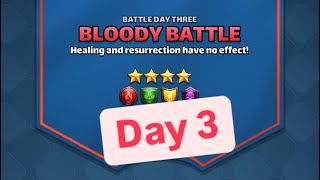 Empires amp Puzzles Tourney  4 ⭐️ Bloody Battle ❌🧊🧊❌ Day  3 [upl. by Ocana830]