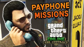 How To UnlockPlay The Payphone Hit Missions in GTA 5 Online The Contract DLC [upl. by Animahs991]