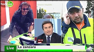 Parenzo in Tv sfotte Puzzer  La Zanzara 3112021 [upl. by Ratib904]