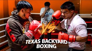 BACKYARD BOXING TEXAS EDITION Gone Wrong [upl. by Burck267]