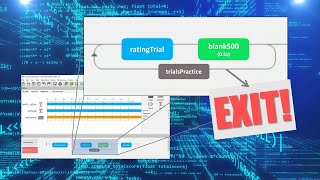 Creating Loops That Can Be Ended Early Useful for Practice Trials  PsychoPy Tips [upl. by Ardnuaet]