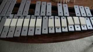 Xylophone Domino Fun [upl. by Aikemal]