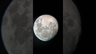 National Geographic Telescope 70700 EQ lense H125mm Without effects astrophotography moon [upl. by Ellicul]