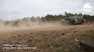 🇬🇧 Challenger 3 MBT live firing trails [upl. by Trakas]