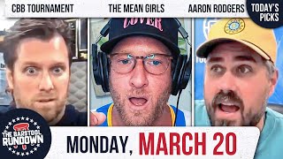 Dave Portnoy Reacts To Barstools Most Controversial Podcast  Barstool Rundown  March 20 2023 [upl. by Ainaj]