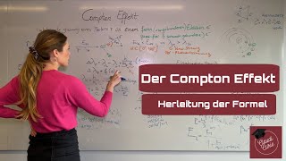 Der ComptonEffekt Formelherleitung Typische Prüfungsaufgabe Teilchenphysik [upl. by Mcfarland]