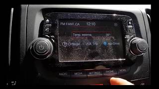 Aggiornamento firmware Uconnect 5 pollici per 500 500L MiTo Giulietta Ypsilon Doblò Ducato [upl. by Orlanta265]