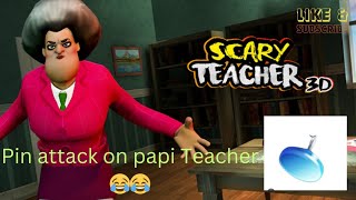 Scary teacher 3d  She is very scary 😱Miss T [upl. by Balkin]