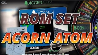 ROMSET Acorn Atom 14 Games con gamepad configurado Batocera [upl. by Sholley891]