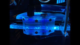 Bykski 3090 Xtreme waterforce WB gpu block with active backplate installation [upl. by Aicnatsnoc988]