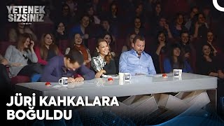 Jüriyi Gülmekten Bitiren Taklit Şovu😂  Yetenek Sizsiniz Türkiye [upl. by Ecart]