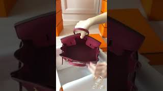 Unbox Hermes Birkin 25 [upl. by Waligore54]