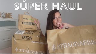 SÚPER HAUL NUEVA TEMPORADA 🛍 STRADIVARIUS TEZENIS ASOS Y TOUS [upl. by Cormick969]