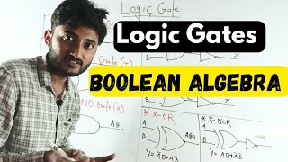 Logic Gates Boolean Algebra  Gates [upl. by Dachia]