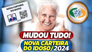 SURPRESA na CONTA NOVA CARTEIRA do IDOSO LIBERA vários BENEFÍCIOS  VEJA AGORA como FAZER a SUA [upl. by Hertzog66]