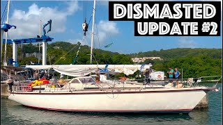 Update No2 from dismasted Sailing Aquarius [upl. by Daune]