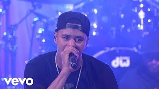 J Cole  Crooked Smile Live on Letterman [upl. by Dadinirt715]