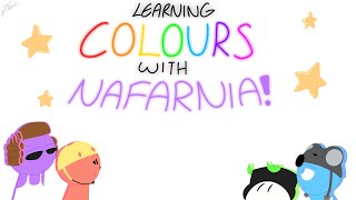 Learning Colours with Nafarnia SVCK ANIMATION [upl. by Welford]