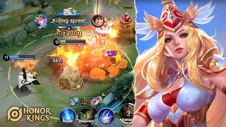 Honor of Kings Athena Gameplay [upl. by Hanikahs]