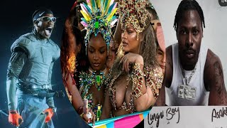 Asake amp Travis Scott vibes to their song Active from Lungu boy album Ayra Starr meets with Rihanna [upl. by Howey755]