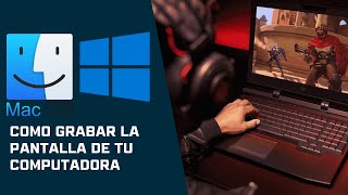 🖥️✅Como grabar la pantalla de tu Pc con Windows y Mac Gratis¡¡🍎👾 [upl. by Baxy]