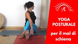 Yoga per il mal di schiena  lezione completa [upl. by Adrial931]