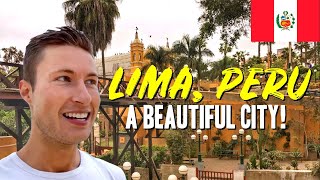 Lima Peru Travel Vlog  Im Falling in Love With This City 🇵🇪 [upl. by Jonis544]