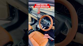 Honda Amaze full interior modification shorts ytshorts trending hondaamaze amazemodificating [upl. by Norrej]