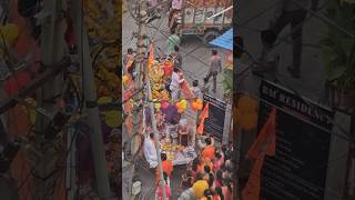 Ganpati Visarjan Dhoom youtubeshorts ganpativisarjan ganesh ganpatibappamorya ytshortsvisarjan [upl. by Walls954]