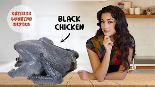 Cooking Black Chicken Soup for my Chinese Boyfriend [upl. by Hafinah]