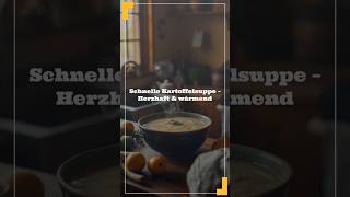 Schnelle Kartoffelsuppe Herzhaft amp in Minuten fertig 🥔🍲 [upl. by Aleuqahs]