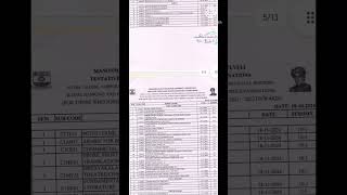 MS University Nov 2024 UG PG Exam Timetable Published BCom [upl. by Ramed]