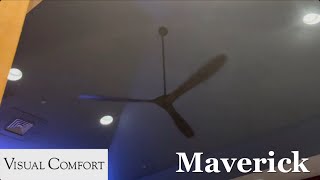 88” Visual Comfort Maverick ceiling fan [upl. by Llerihs]