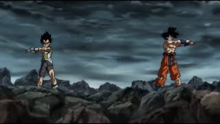 Goku And Vegeta Uses Fusion technique Vs Hearts [upl. by Tisbe]