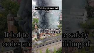 The Great Chicago Fire of 1871 A Tragedy That Transformed a City Forever chicagohistory history [upl. by Margalo]