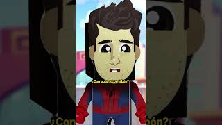 SPIDERMAN Y DEADPOOL CONOCEN A PIN PON💀 spiderman andrewgarfield marvel deadpool3 humor XD [upl. by Ahsiela]