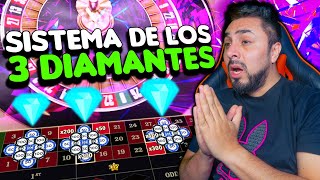 Nuevo sistema de los 3 diamantes para ganar en la ruleta del casino  PKM [upl. by Nnylsoj531]