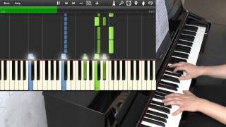 Enya  Book Of Days Piano Tutorial [upl. by Magdaia]