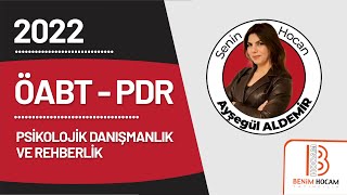 1 ÖABT PDR  Psikolojik Danışma Kuramları 1  Ayşegül ALDEMİR  2022 [upl. by Siro]