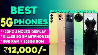 Best 5G Smartphone Under 12000 in 2024  120hZ sAmoled Display 8GB Ram  Best 5G phone under 12000 [upl. by Junji]