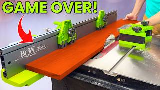 This Will Change Table Saws FOREVER  Bow XT Extender Fence [upl. by Otila]