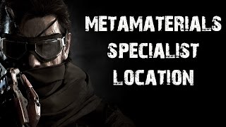 Metal Gear Solid 5 The Phantom Pain  Metamaterials Specialist Location [upl. by Geesey]