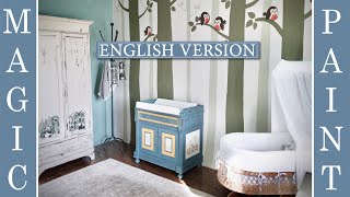 From cabinet to changing table Watch full episode on Discovery IloveRestyling DIYElisaampMagicPaint [upl. by Dione]