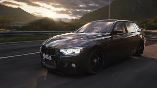 Assetto Corsa BMW 335D F31 MSport UKSM at Bannochbrae [upl. by Etnomed]