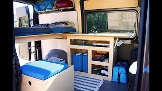 Simple Promaster Camper Van  Walkthrough of Walter Conversion by Wayfarer Vans [upl. by Ahgiela]