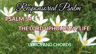 Responsorial Psalm THE LORD UPHOLDS MY LIFE PSALM 54 September 22 2024 [upl. by Auqkinahs632]