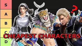 Honest Tierlist of Cheapest Characters in TEKKEN 8 [upl. by Eldridge801]