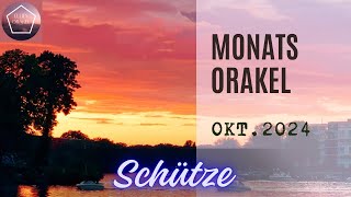 Schütze ♐️ Orakel für Oktober 2024 ⬆️ Übergang zum Next Level 💫 [upl. by Ophelia]