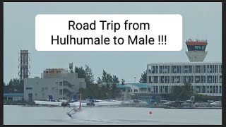 roadtrip from Hulhumale to Male Maldives Mtcc maldivestransport maldivesdiaries waterplane [upl. by Hudson288]